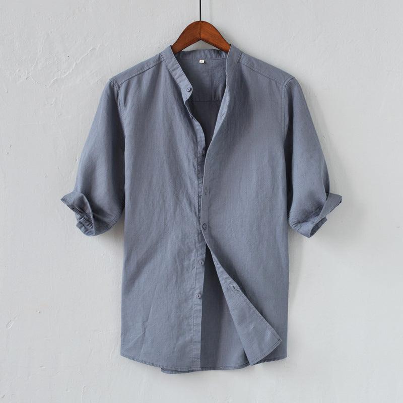 Men’s Linen Blend Shirt Relaxed Fit