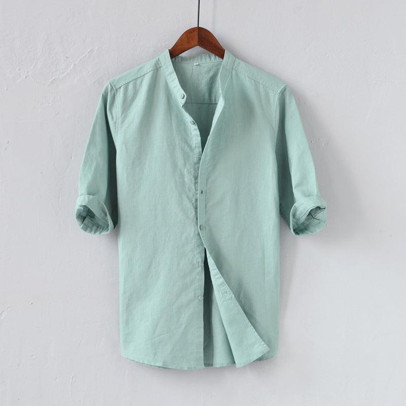 Men’s Linen Blend Shirt Relaxed Fit