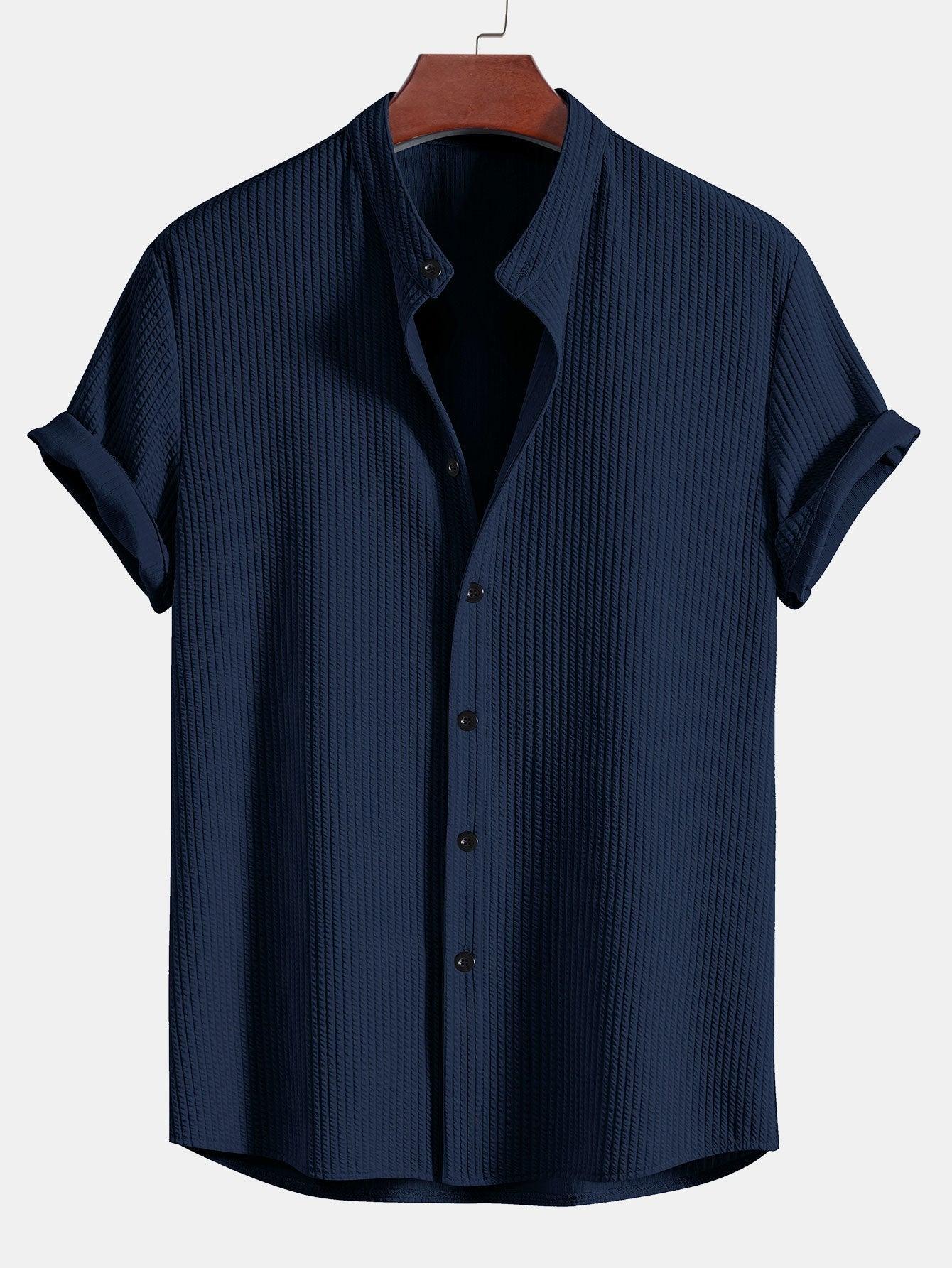 Men's T-Shirt with Shirt Look
