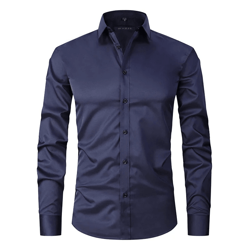 Men's Long Sleeve Slim Fit Shirt