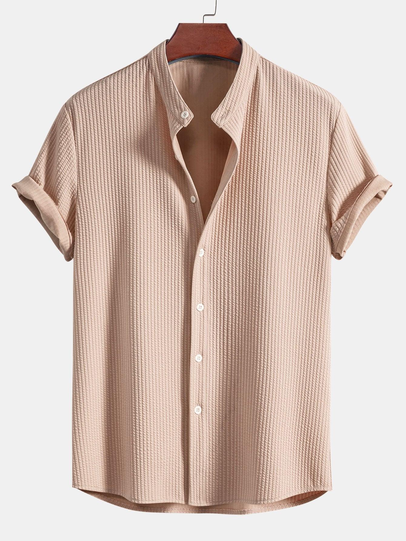 Men's T-Shirt with Shirt Look