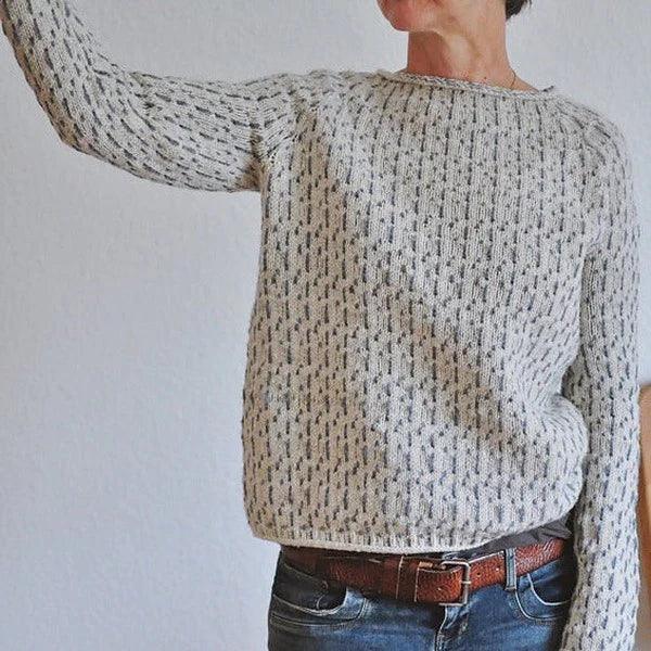 Women's Elegant Sweater Round Neck