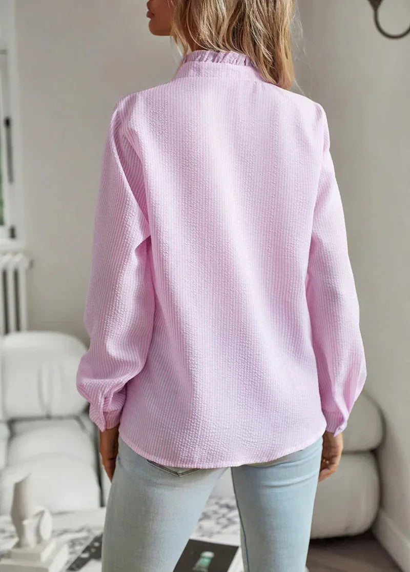 Women's Elegant Modern Shirt for Formal Occasions