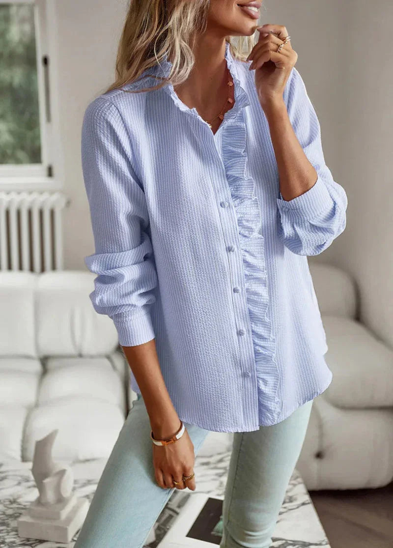 Women's Elegant Modern Shirt for Formal Occasions