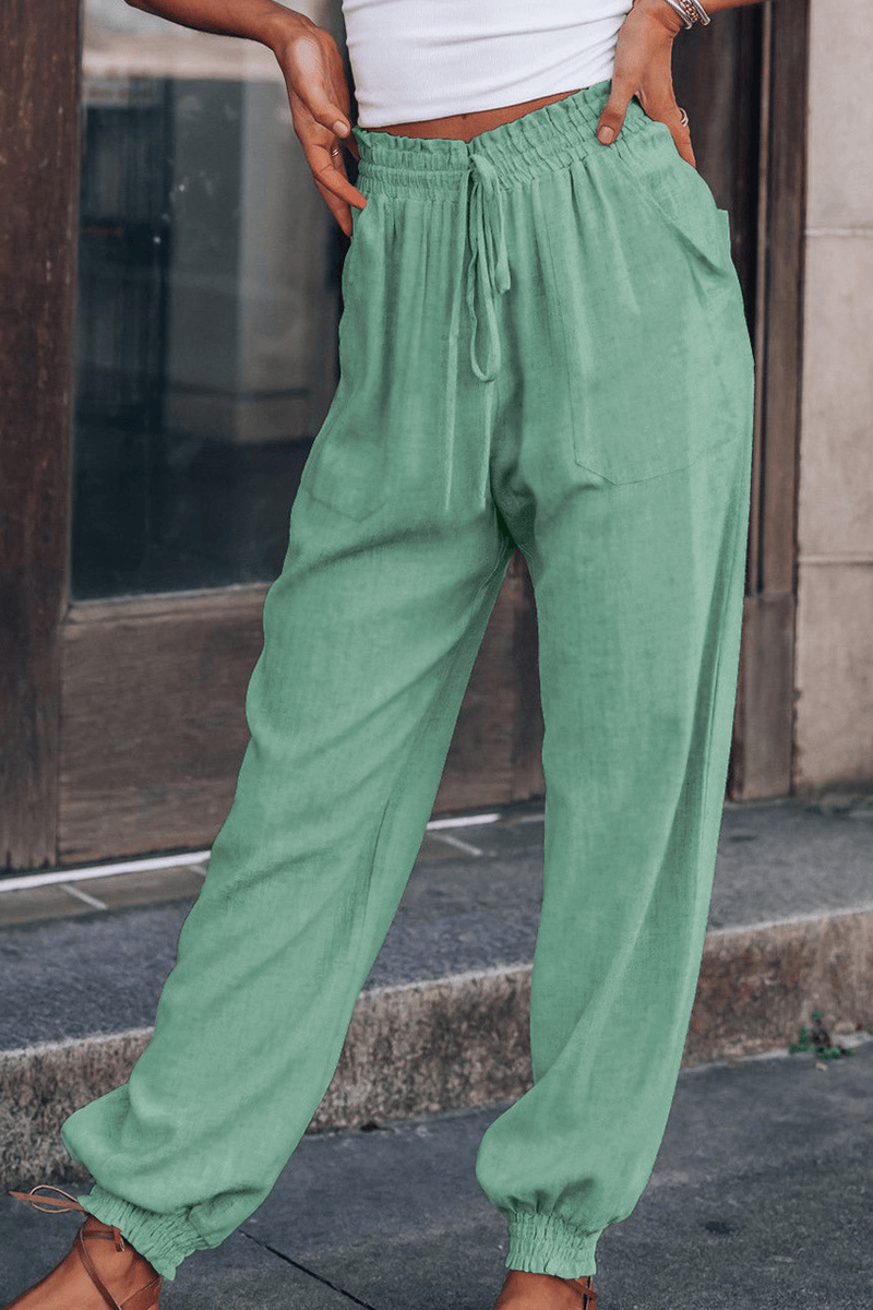 Women's Jogger Trousers Relaxed Fit Breathable Fabric