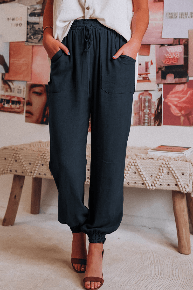 Women's Jogger Trousers Relaxed Fit Breathable Fabric