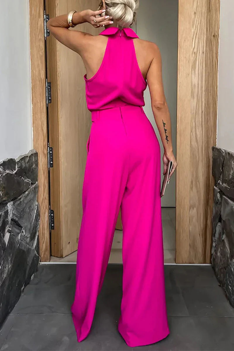 Women's Pocket Jumpsuit Sleek Design