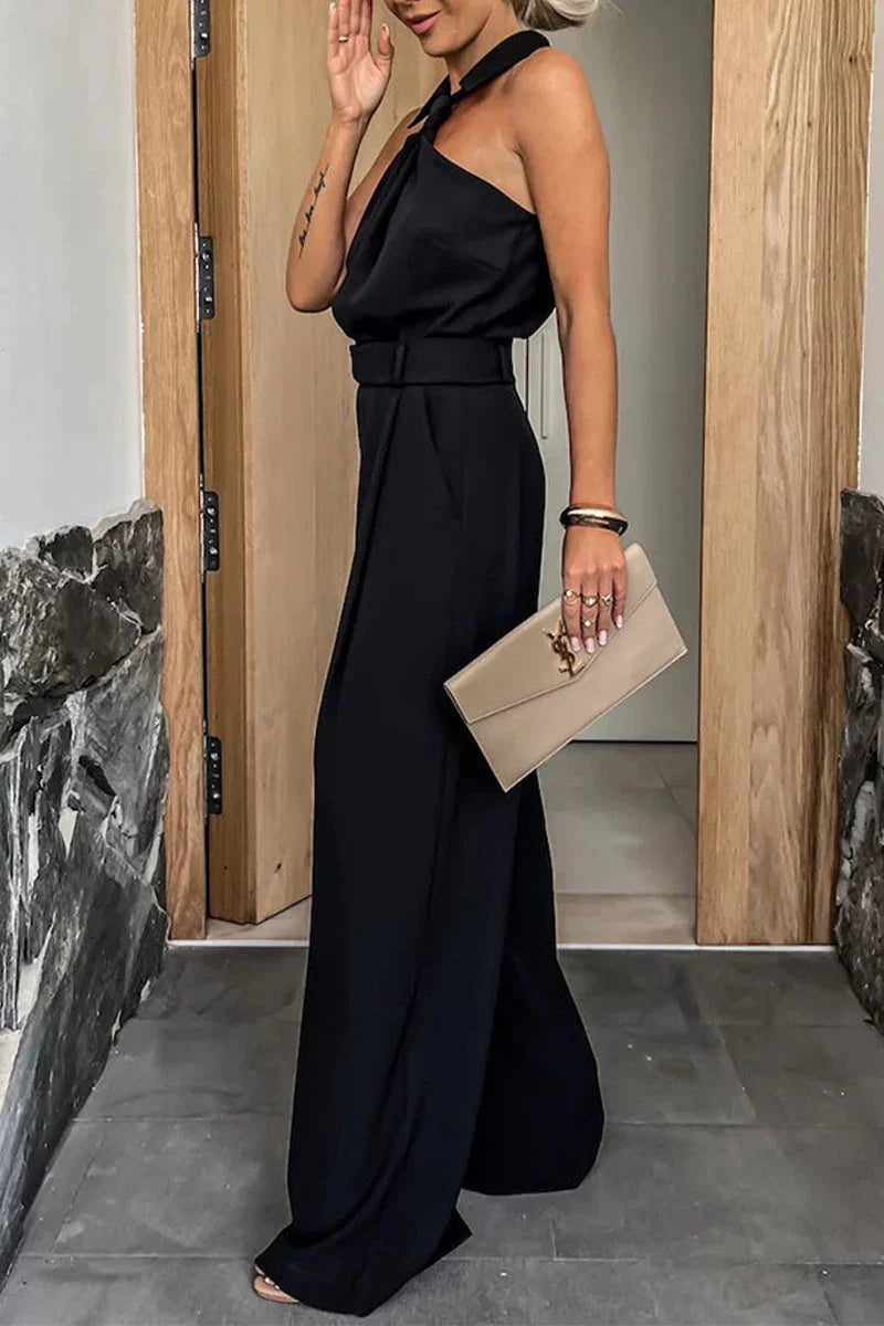 Women's Pocket Jumpsuit Sleek Design