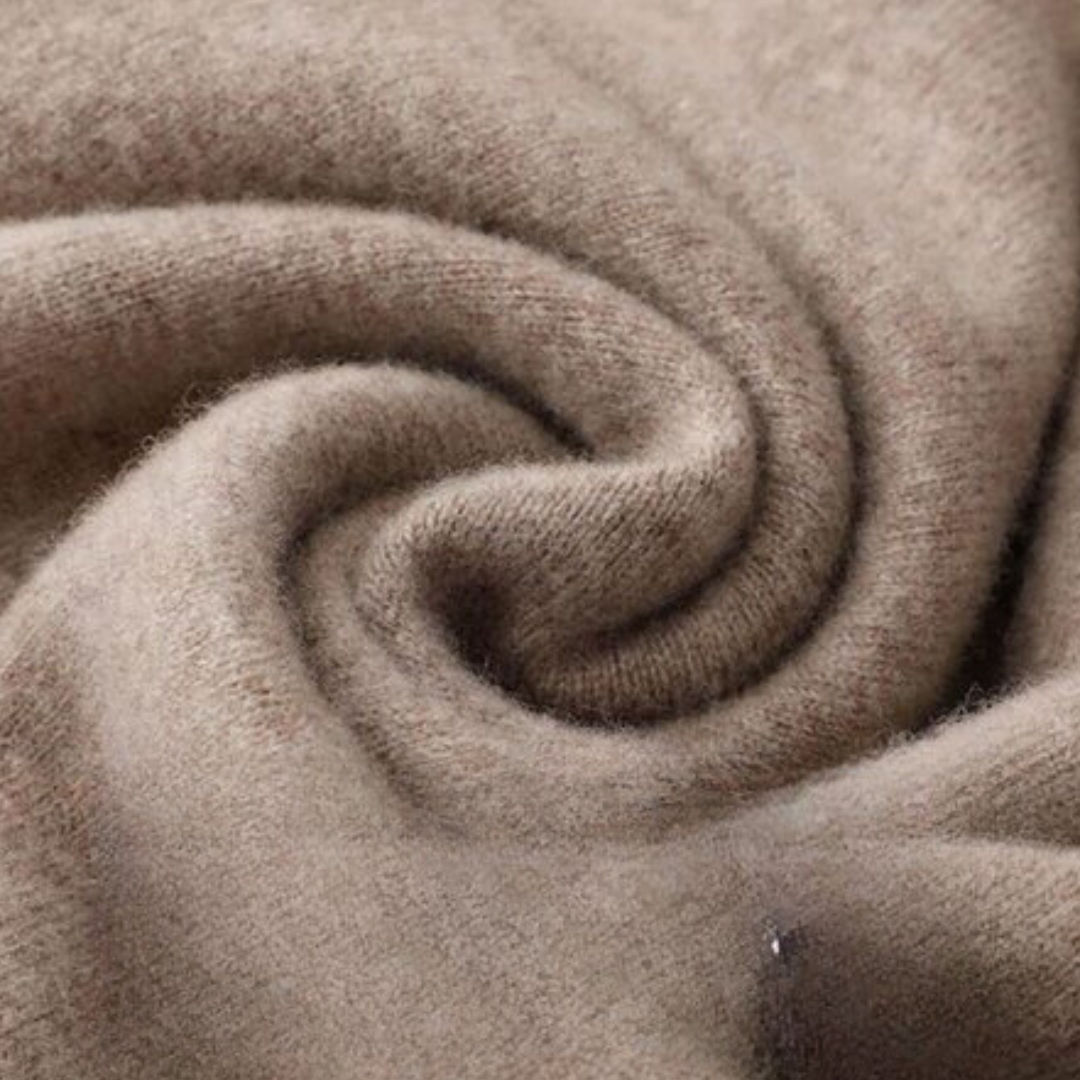 Men's V-Neck Cashmere Sweater - Slim Fit, Soft & Lightweight, Casual & Formal Wear