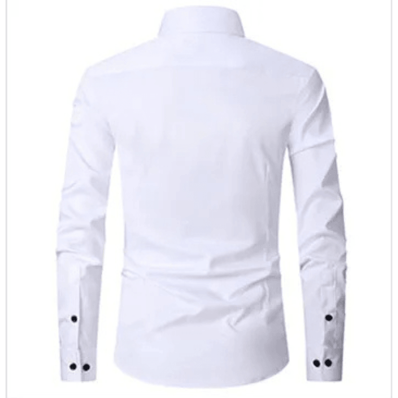 Men's Long Sleeve Slim Fit Shirt