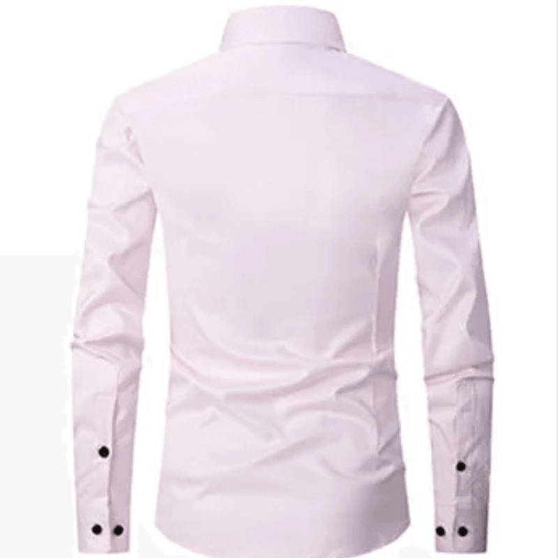 Men's Long Sleeve Slim Fit Shirt