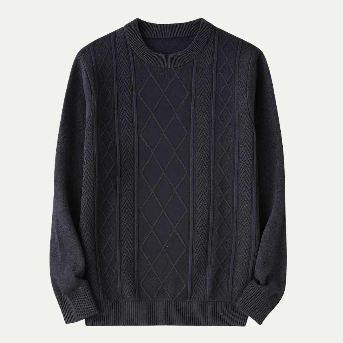 Men's Classic Crewneck Jumper Knit