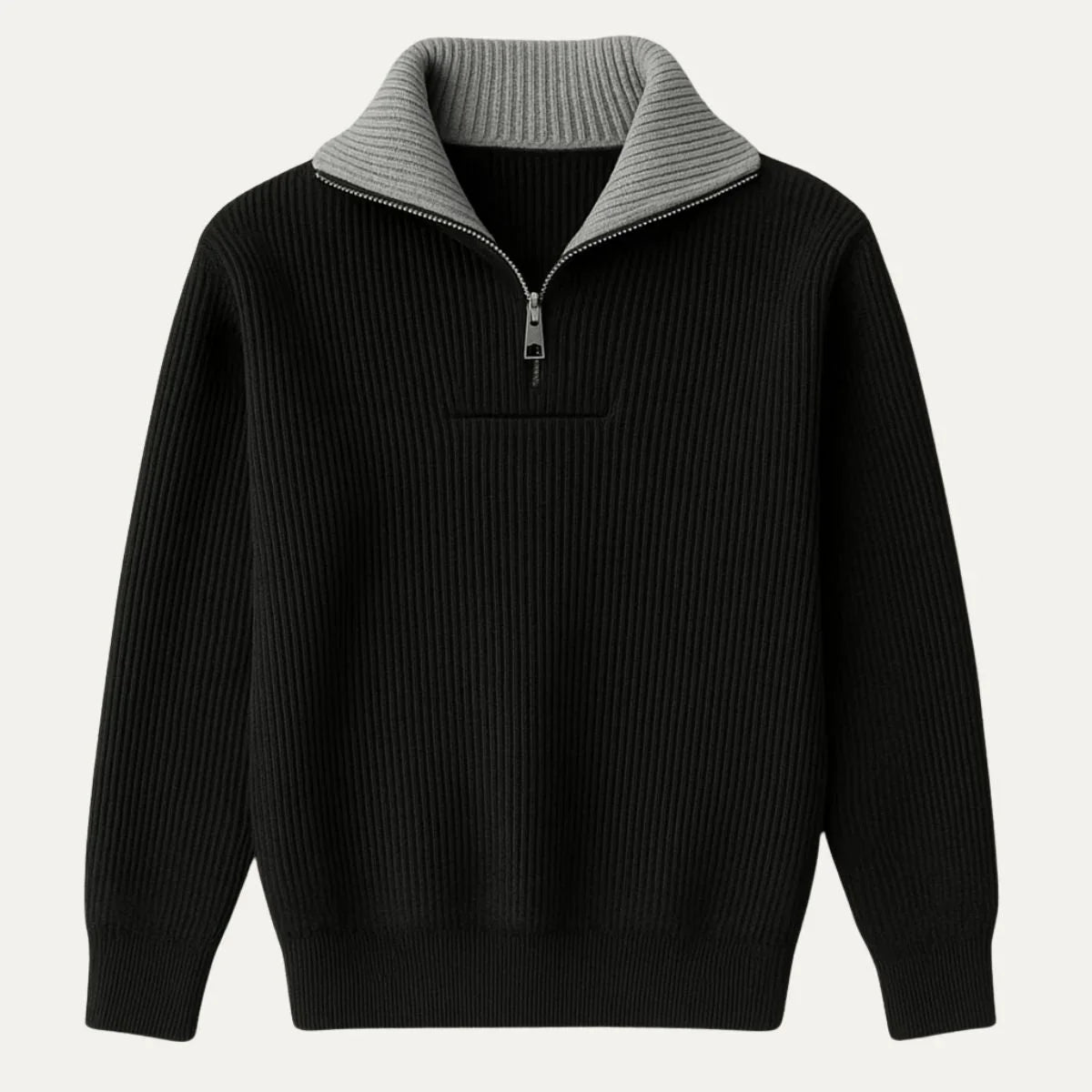 Men’s Quarter Zip Jumper Knit