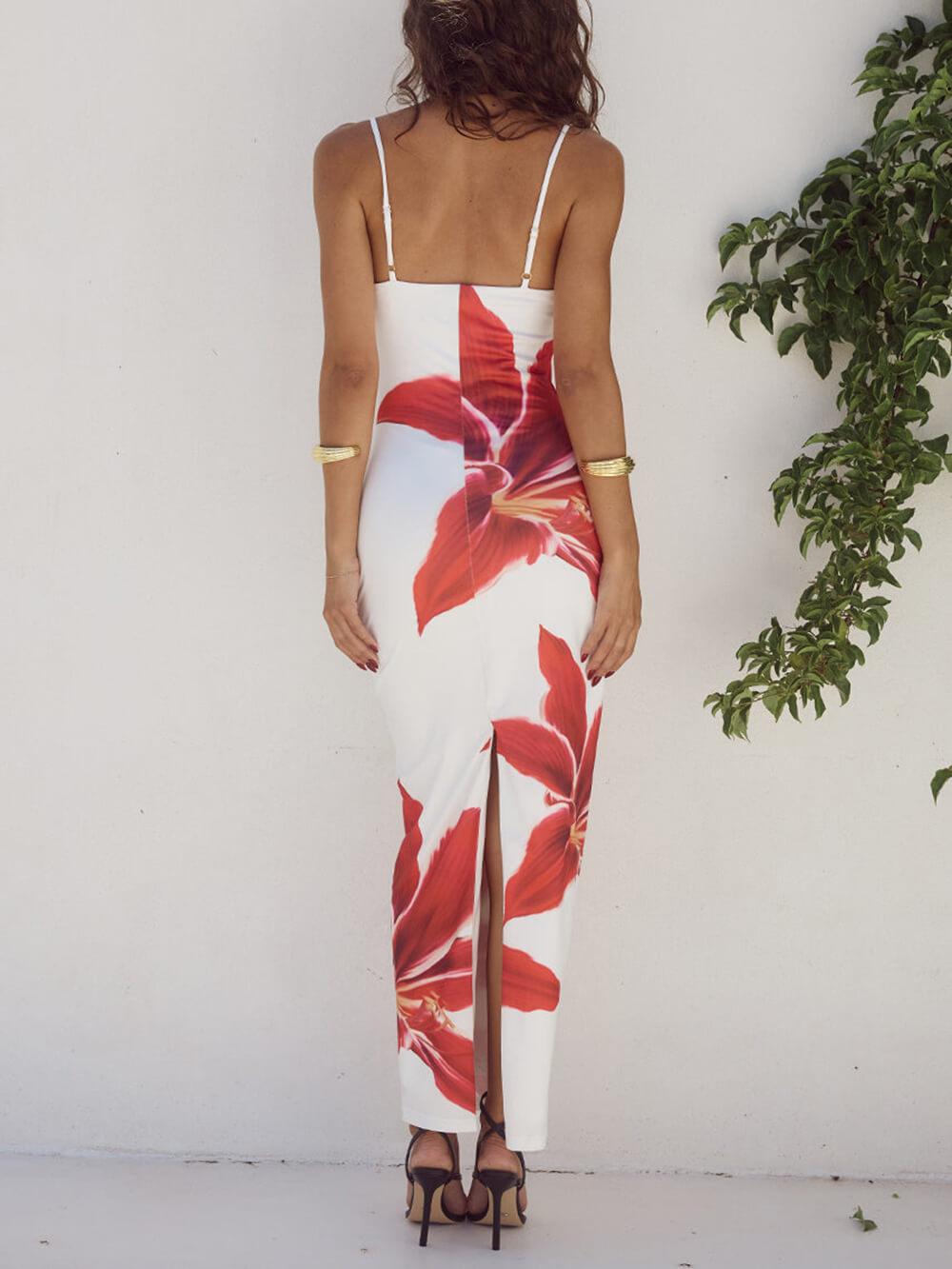 Women's Maxi Dress Floral Print