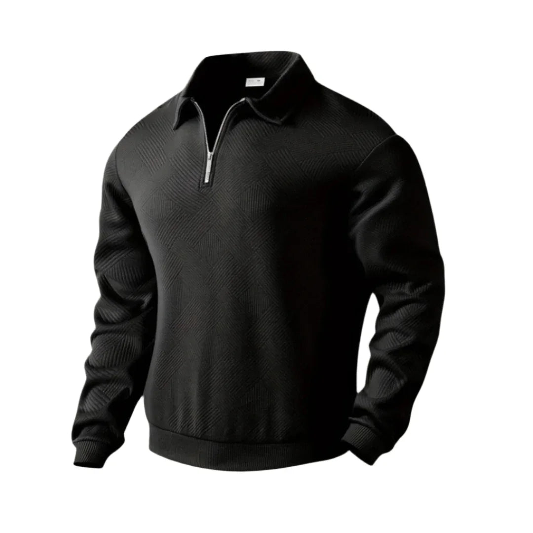 Men's Knit Quarter Zip Jumper