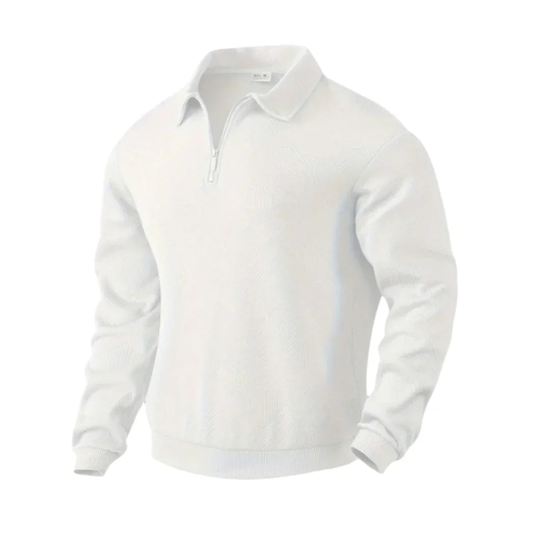 Men's Knit Quarter Zip Jumper