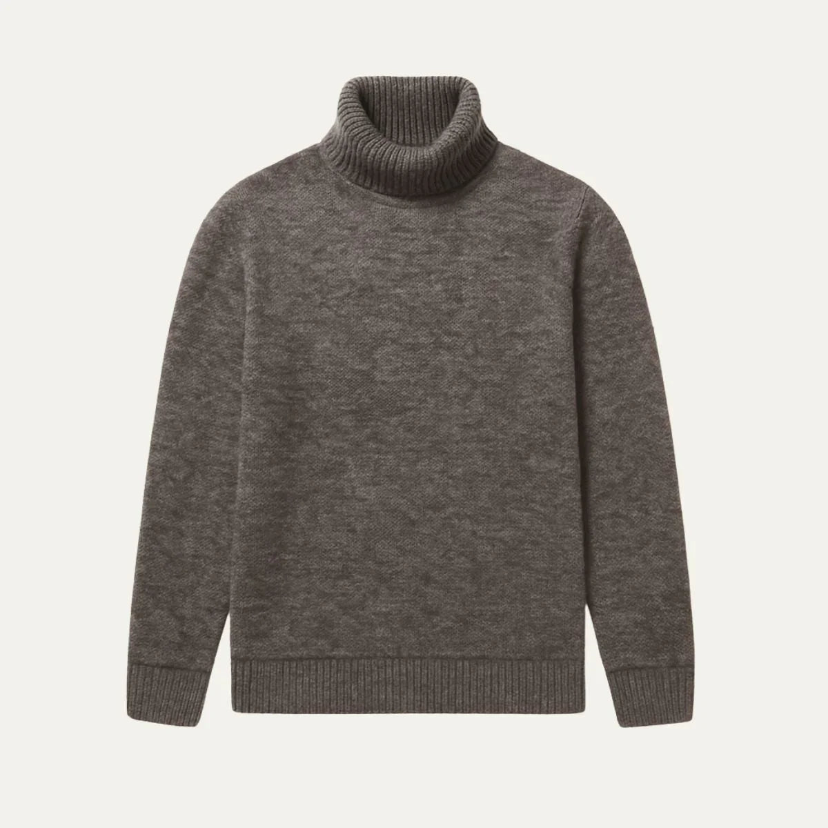 Men's Turtleneck Sweater Merino Wool