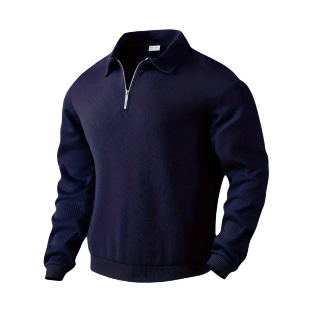 Men's Knit Quarter Zip Jumper