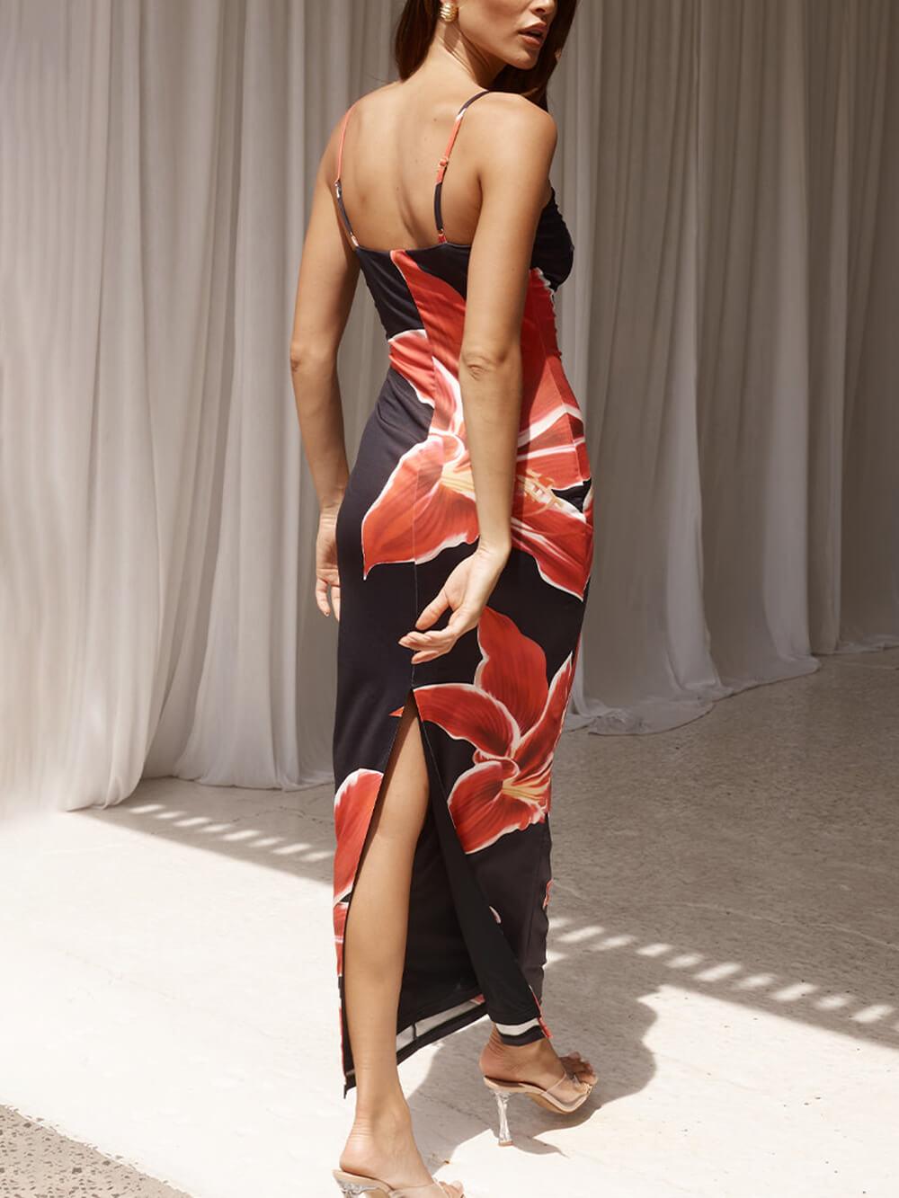 Women's Maxi Dress Floral Print
