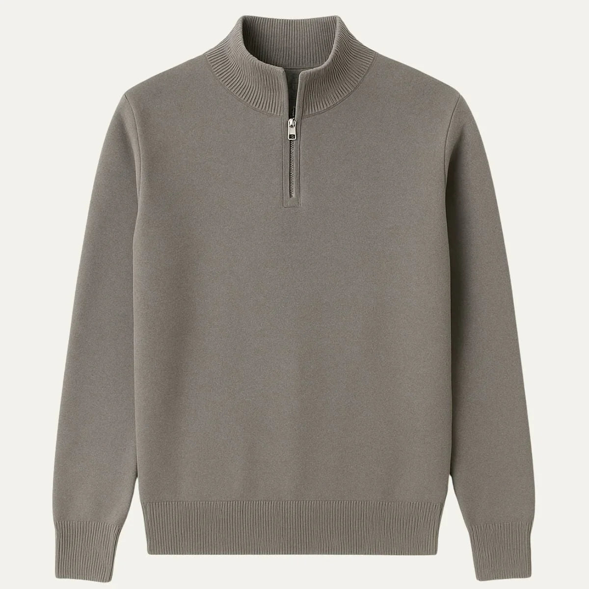 Men's Half-Zip Sweater Navy Blue