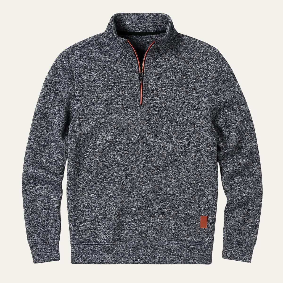 Men's Fleece Half Zip Pullover Jumper