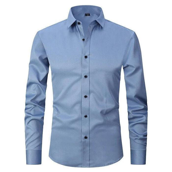 Men's Stretch Dress Shirt Wrinkle-Resistant