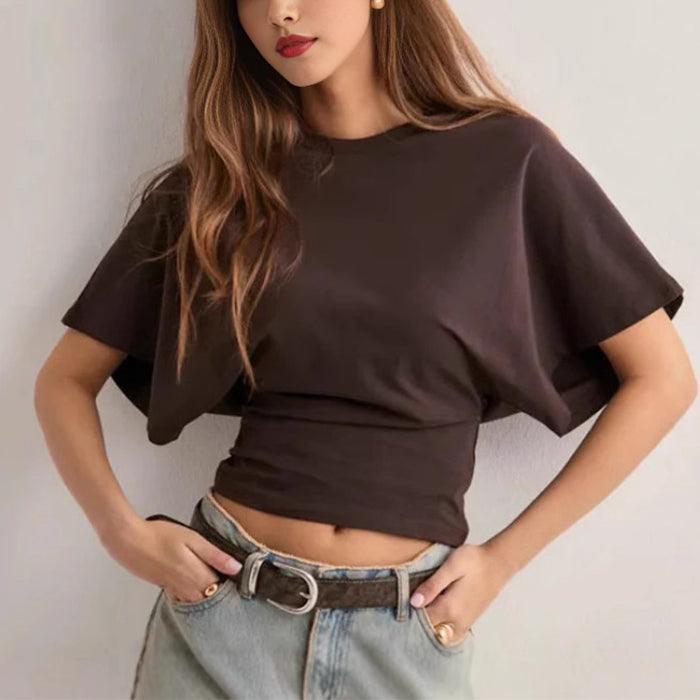 Women's Batwing Sleeve T-Shirt Summer Style