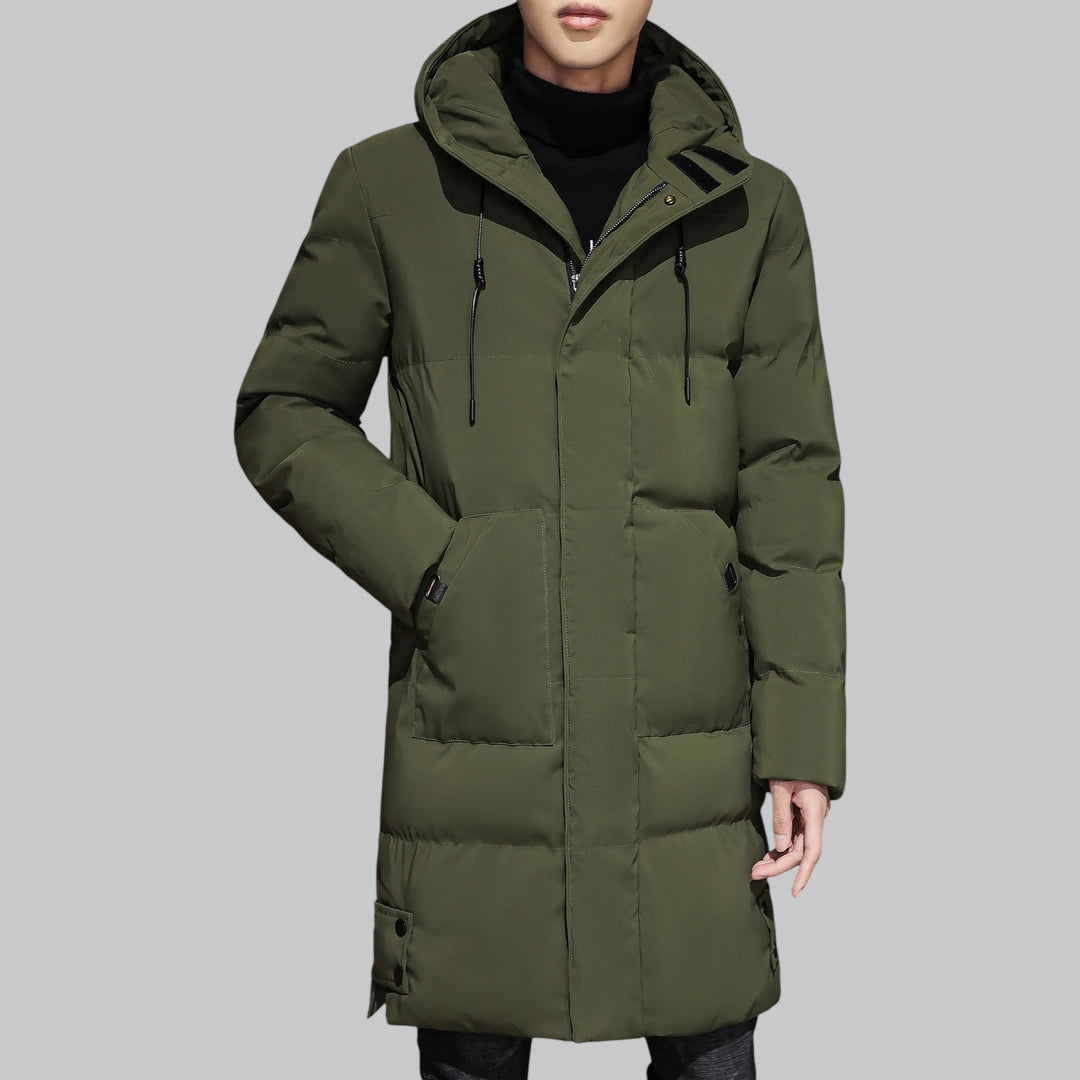 Men's Long Parka Winter Jacket