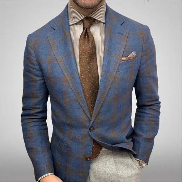 Men's Linen Blazer Stylish