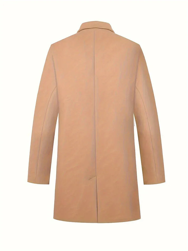 Men's Elegant Single Breasted Winter Jacket