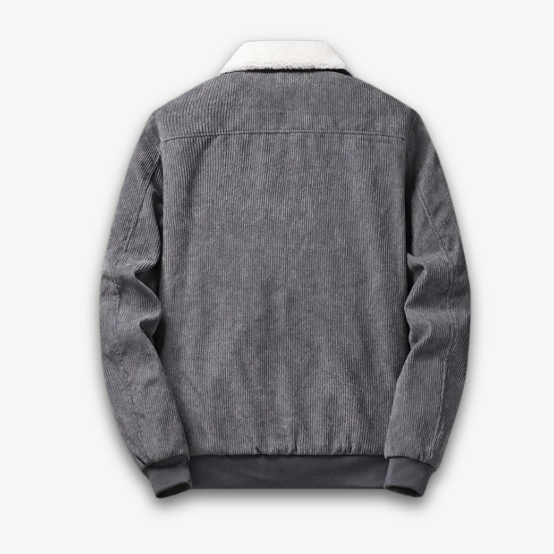 Men's Sherpa Lined Corduroy Jacket