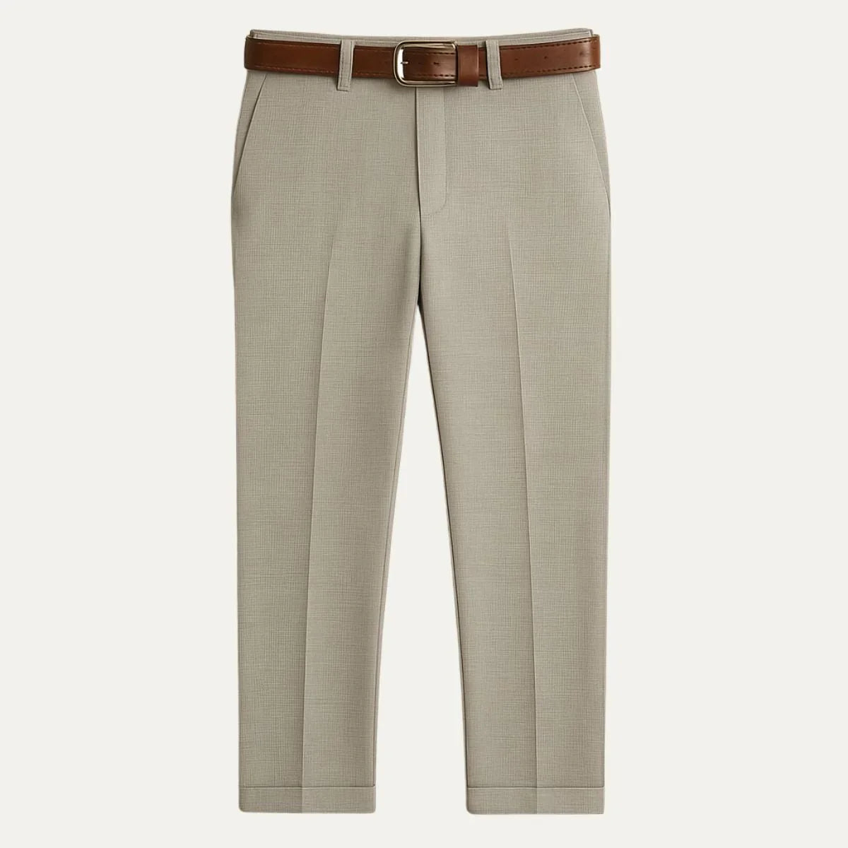 Men's Business Trousers Wool Blend