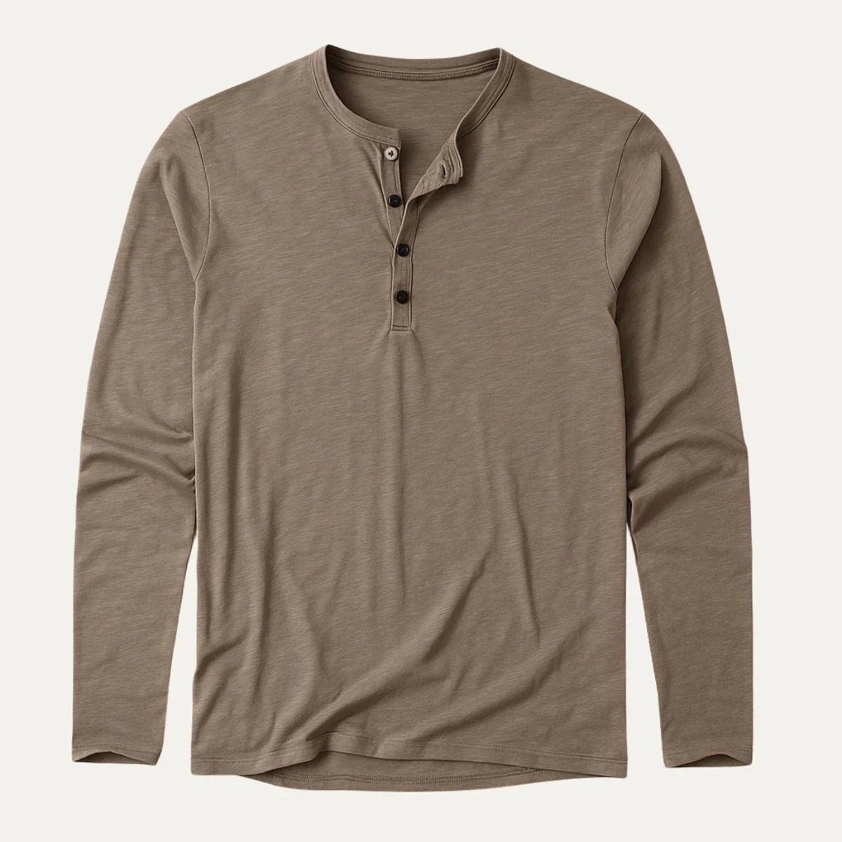 Men's Long Sleeve Cotton Polo