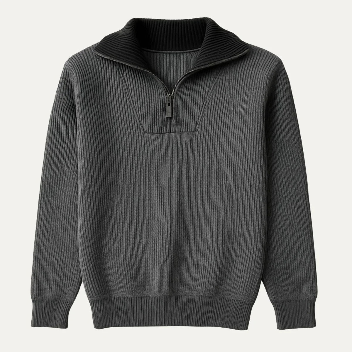 Men’s Quarter Zip Jumper Knit