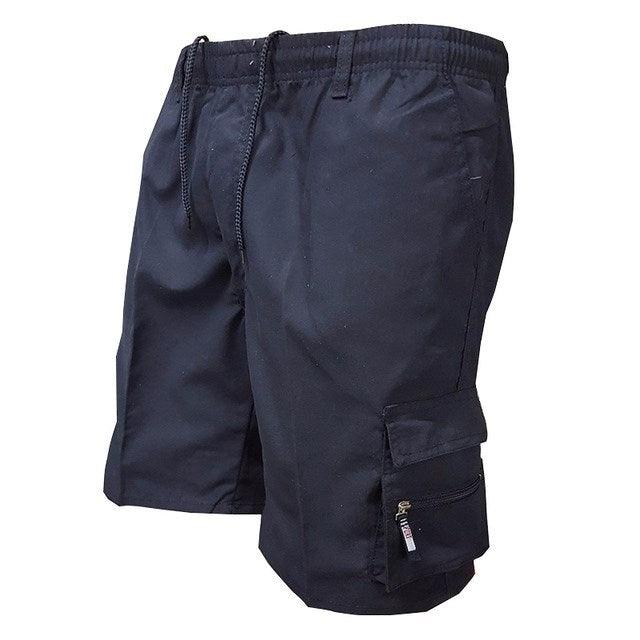Men's Cargo Shorts with Zipper Pockets