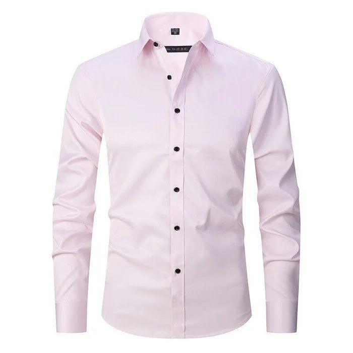 Men's Stretch Dress Shirt Wrinkle-Resistant