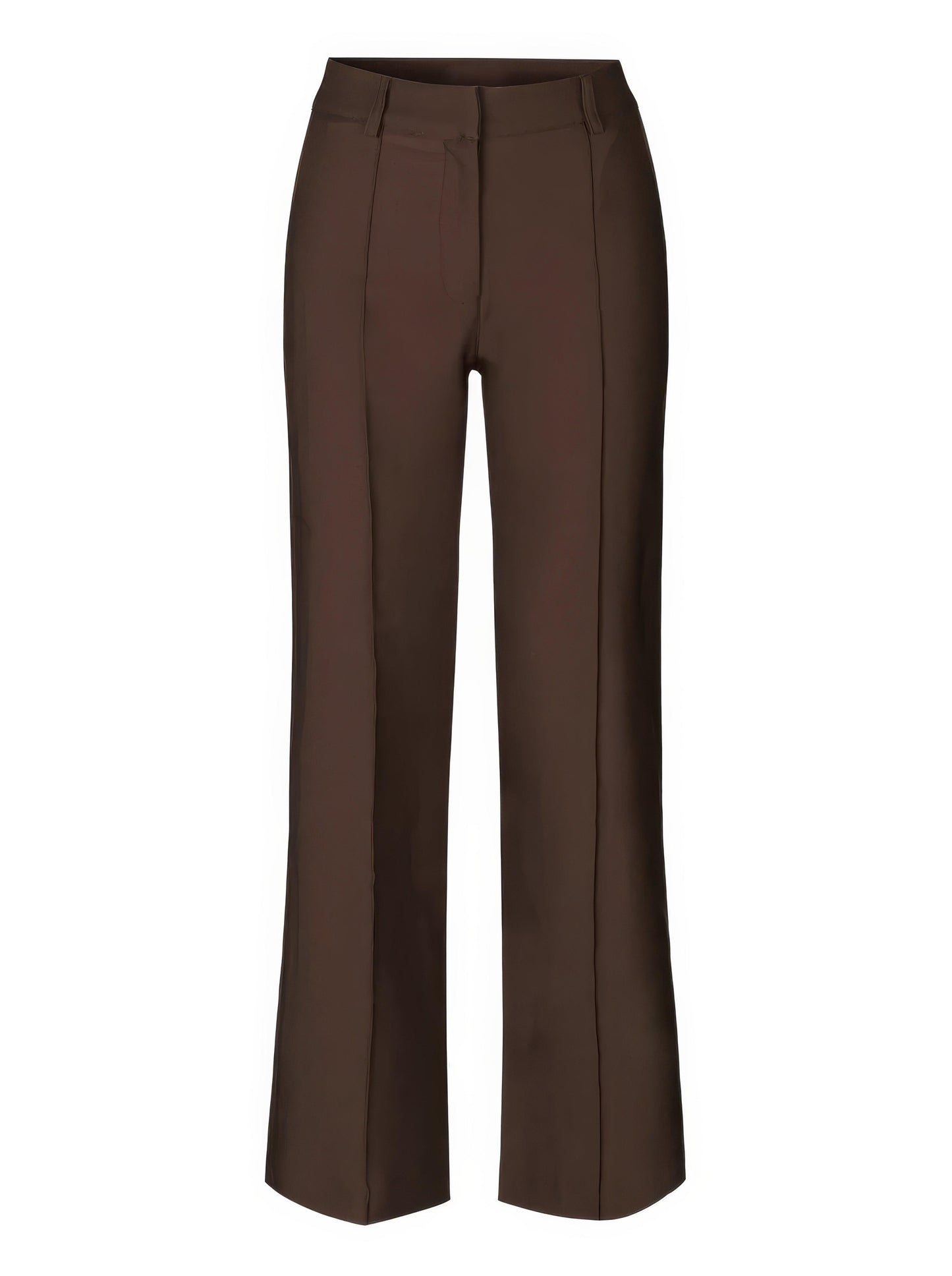 Women's Wide-Leg Trousers High-Waisted Tailored Fit Full Length