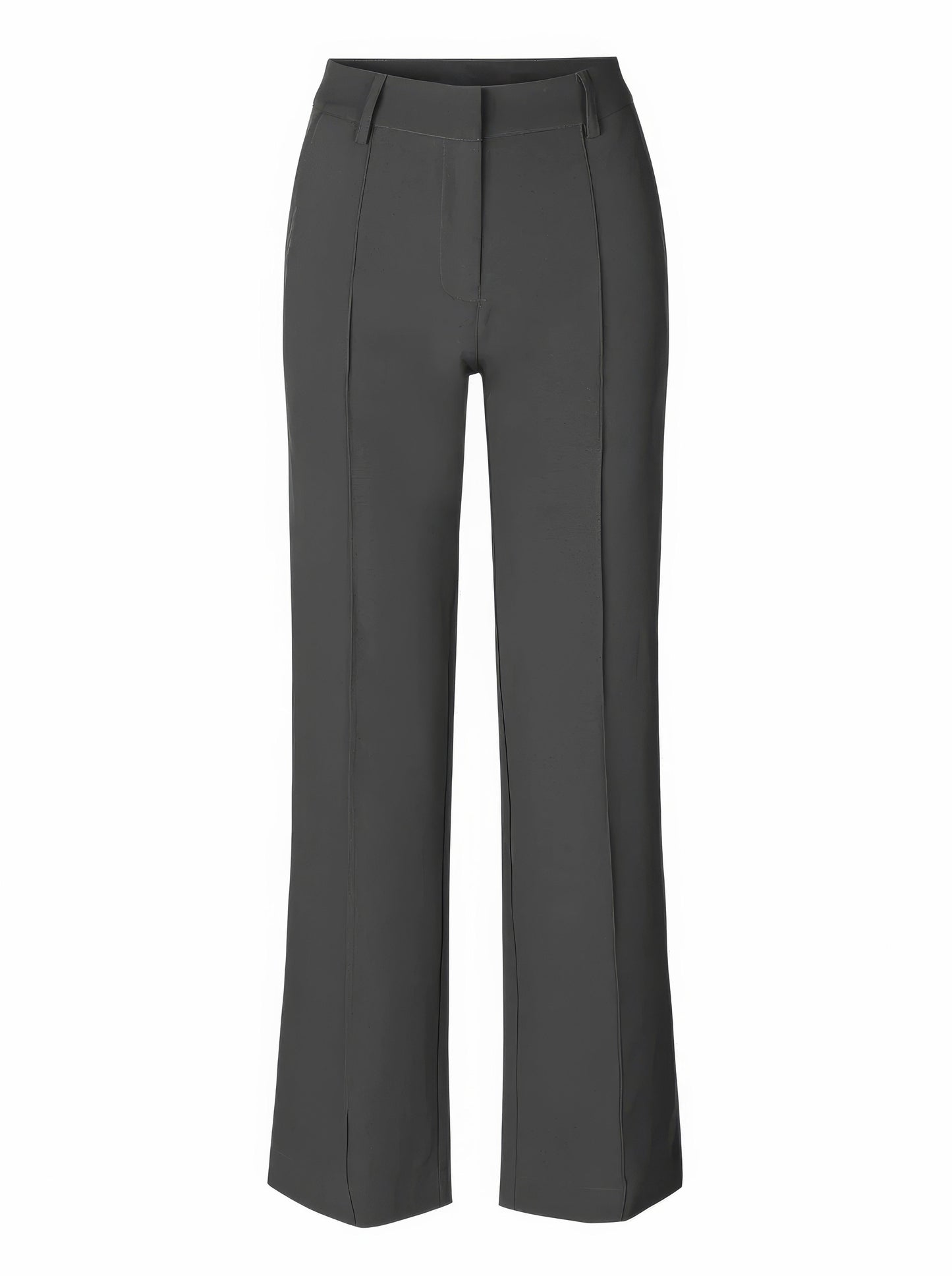 Women's Wide-Leg Trousers High-Waisted Tailored Fit Full Length