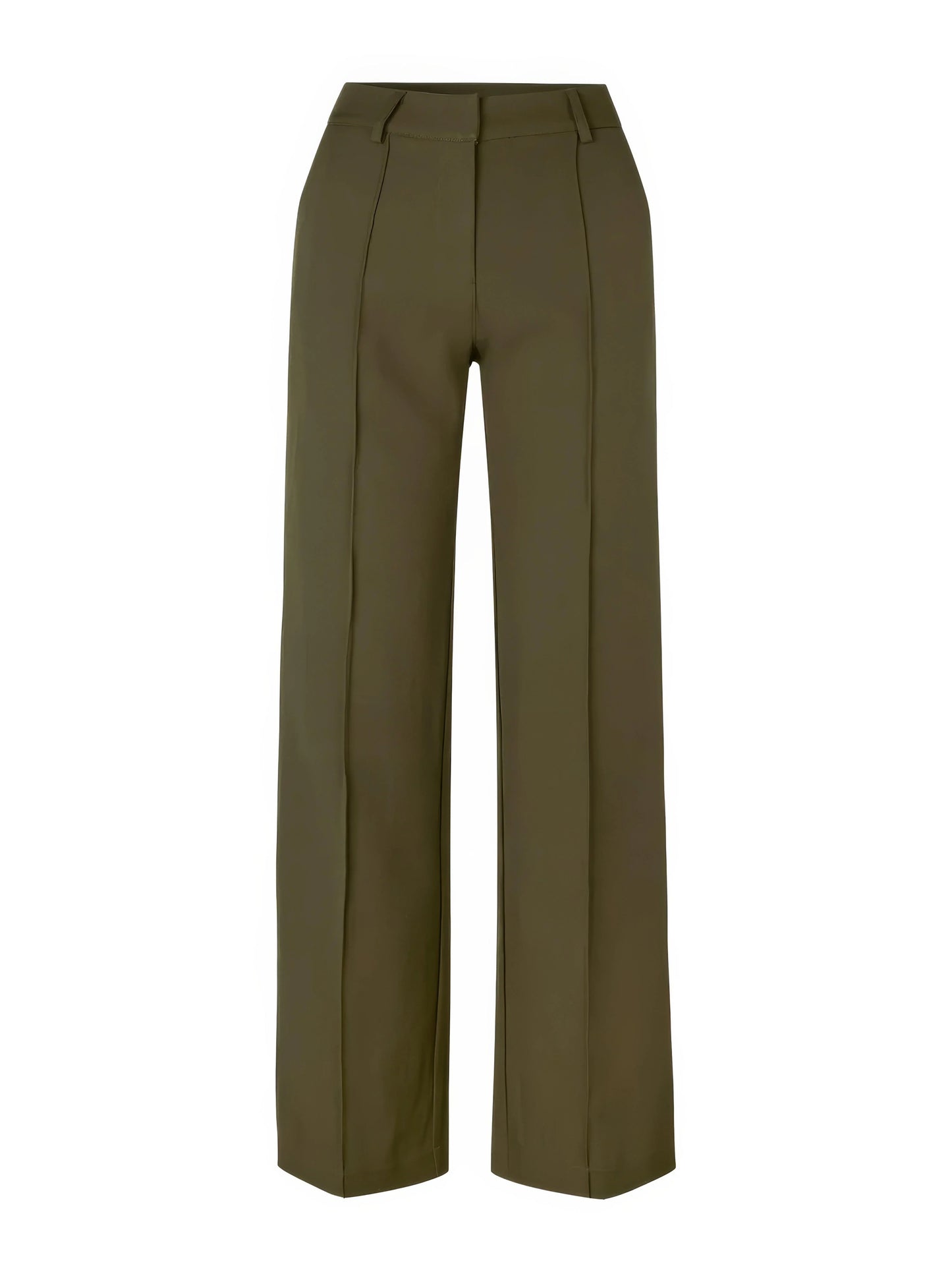Women's High-Waisted Wide-Leg Trousers Tailored Fit