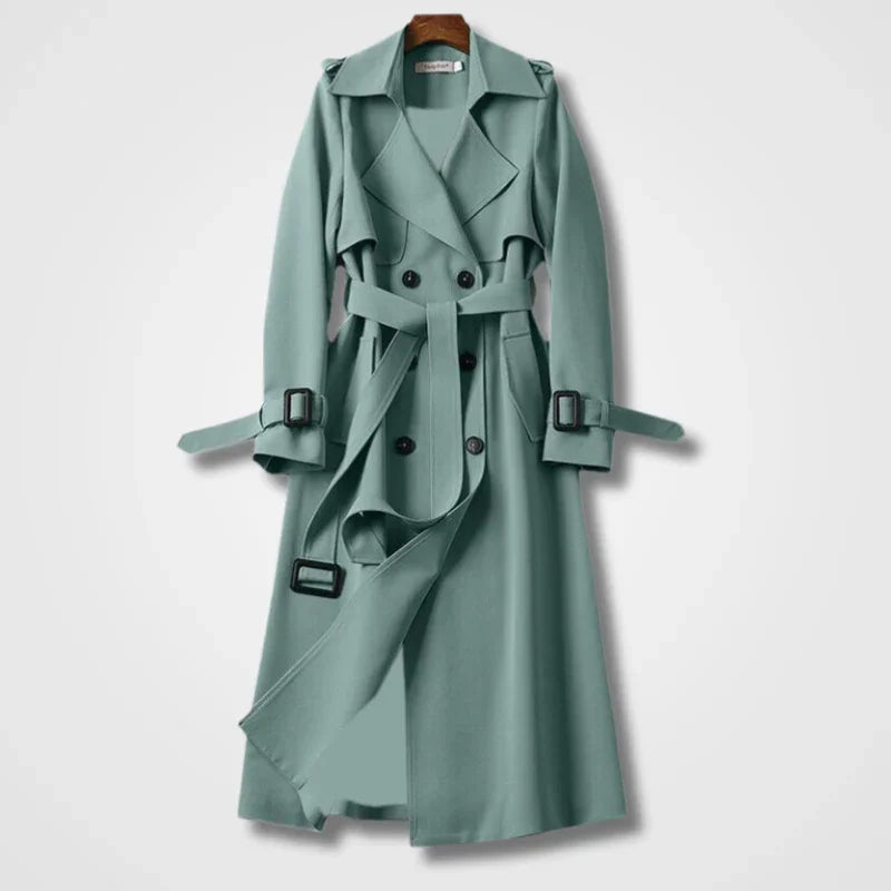 Women's Spring Trench Coat - Elegant Design for Formal Occasions