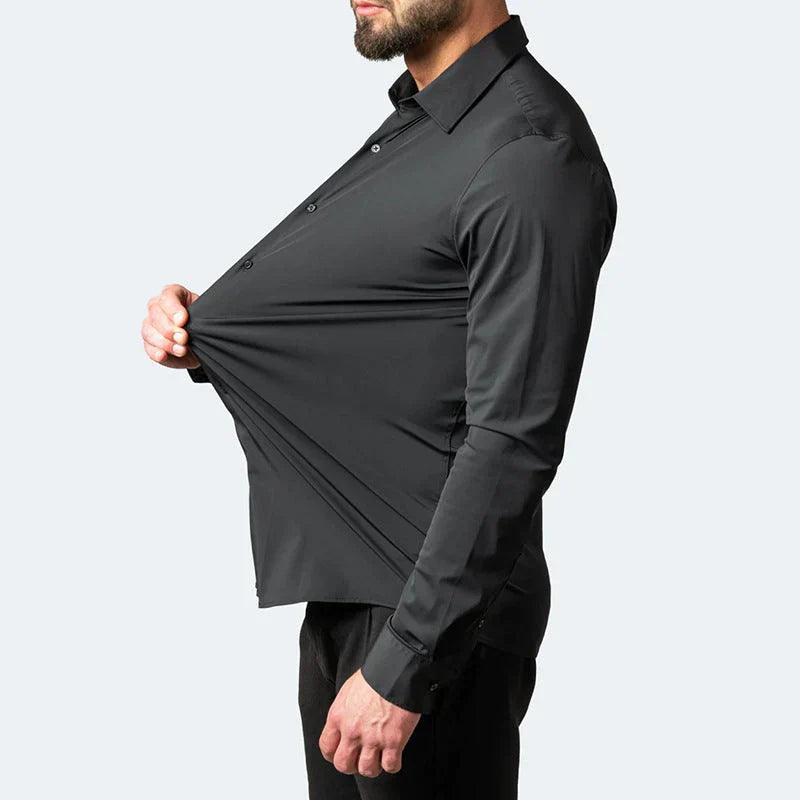 Men's Stretch Shirt Wrinkle-Free