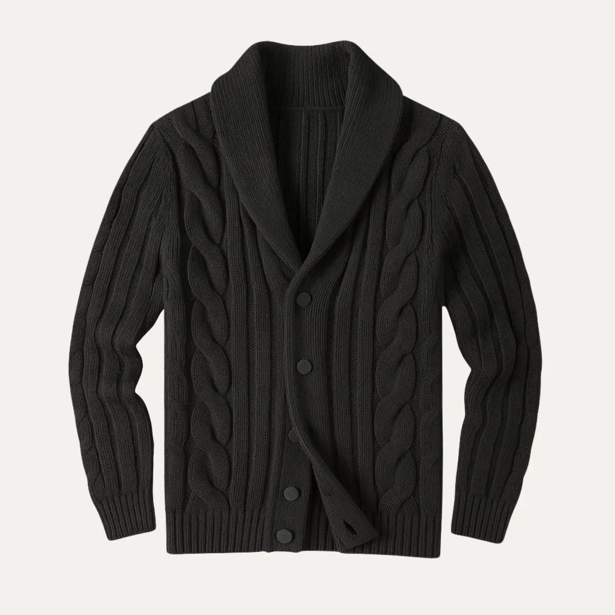 Men's Knitted Cardigan Sweater