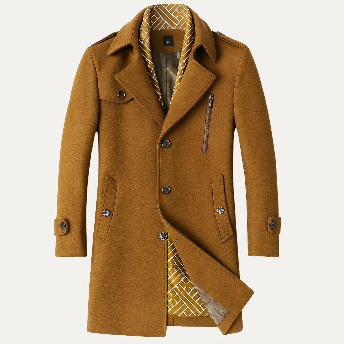 Men's Tailored Coat Wool