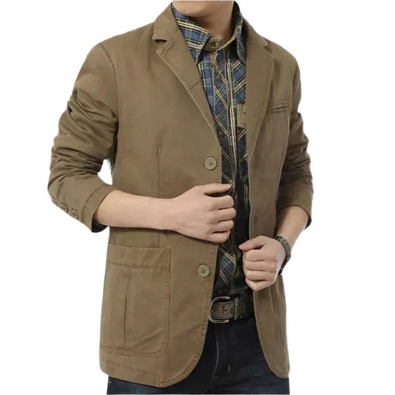Men's Vintage Jacket Wool Blend