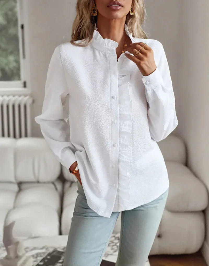 Women's Elegant Modern Shirt for Formal Occasions