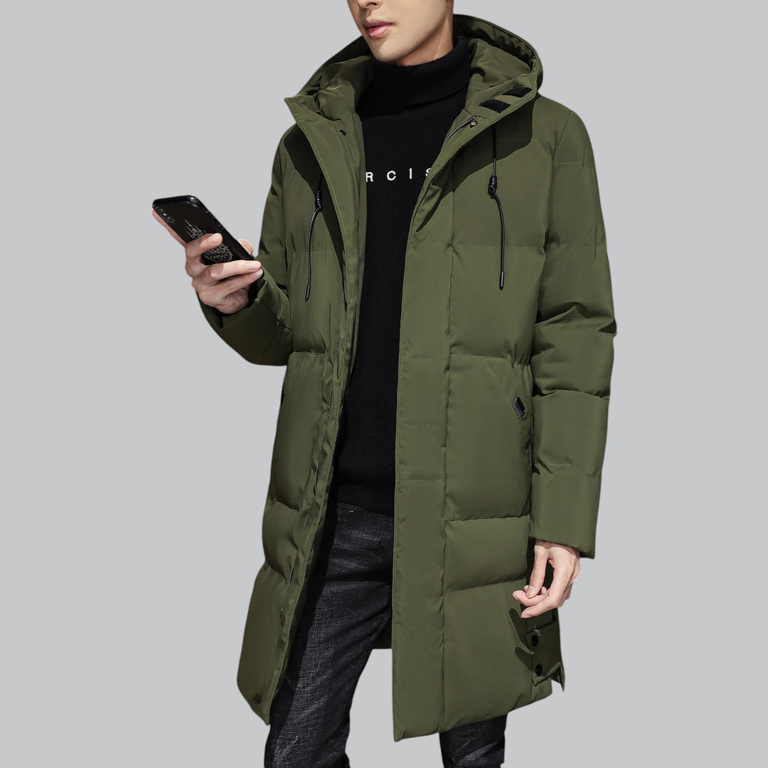 Men's Long Parka Winter Jacket