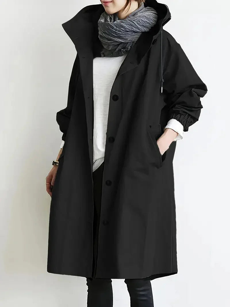 Women's Waterproof Rain Jacket with Hood