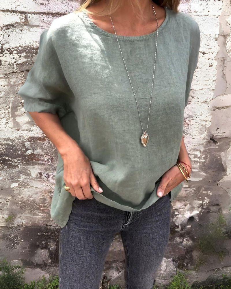 Women's Airy T-Shirt Elegant Style