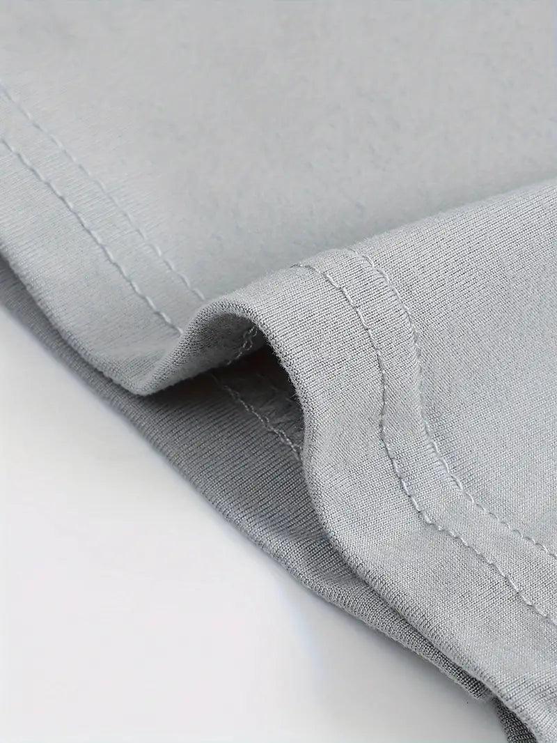 Men's Color Block T-Shirt Crew Neck Short Sleeve