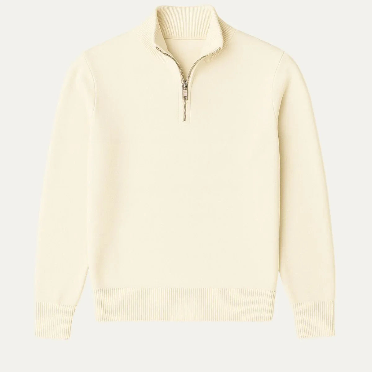 Men's Half-Zip Sweater Navy Blue
